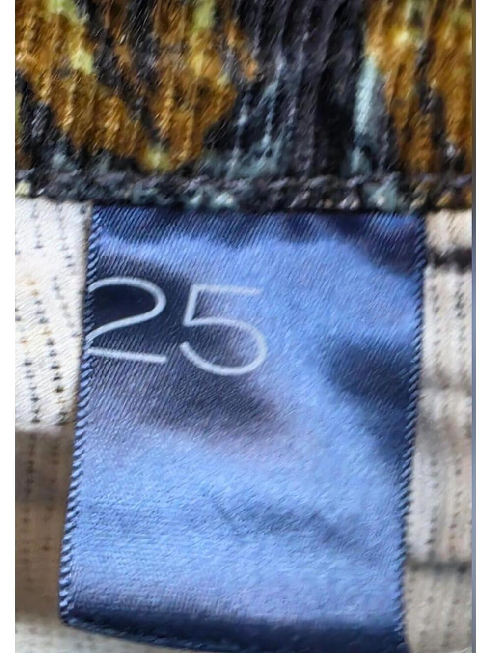 Anthropologie Pilcro The Icon Flare Floral Corduroy Pants Size  25 x 28 - Picture 6 of 9